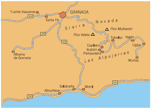 Plan Umgebung Granada