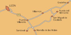 Route: Gebiet von Leon