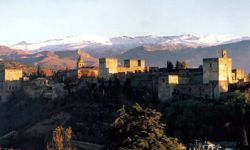 Granada - Blick auf die Alhambra