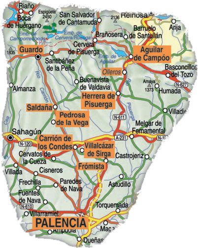 Route Palencia - Die Romanik