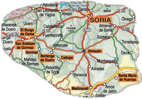 Route Soria - Auf den Spuren des Cid